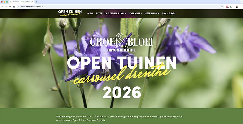 Open Tuinen Carrousel Drenthe